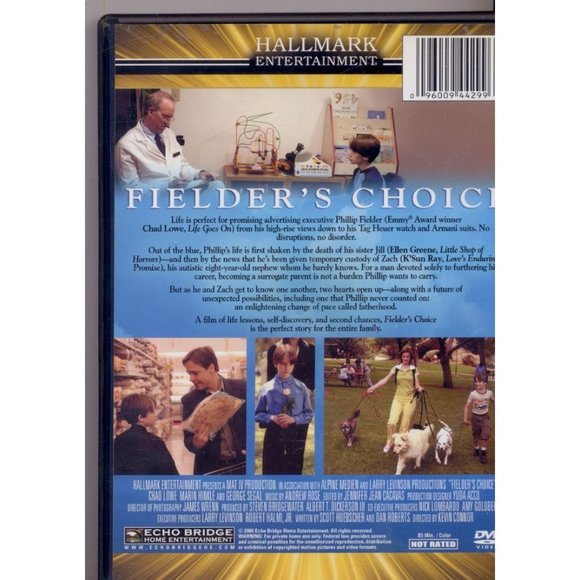 FIELDER'S CHOICE, DVD, Family Entertainment from HALLMARK ENTERTAINMENT, NR - Picture 2 of 2